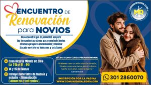 Encuentro de Renovación para Novios  Marzo 14 y 15