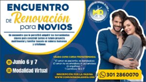 Encuentro de Renovación para Novios  Junio 6 y 7