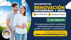 Encuentro Renovación Matrimonial 11 y 12 Julio